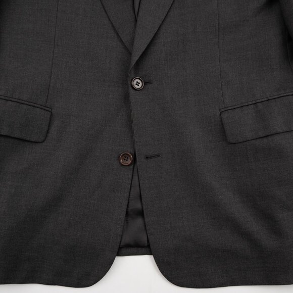HUGO BOSS Loro Piana Super 100's charcoal grey wool blazer 42L - Picture 10 of 11